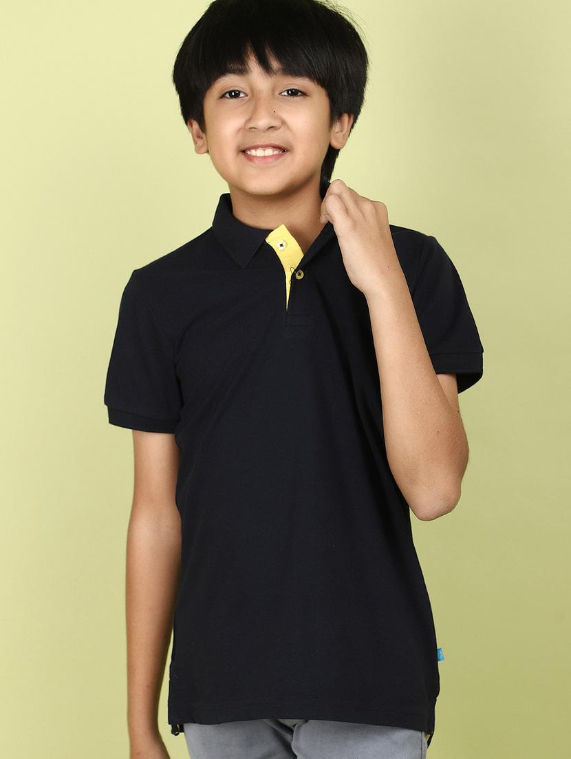 kids boy short sleeve polo t-shirt - 21177230 - Standard Image - 2