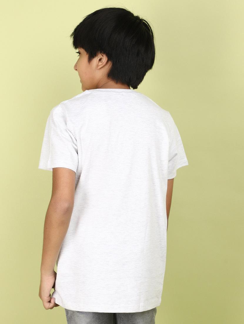 kids boy printed round neck t-shirt - 21177248 - Standard Image - 2