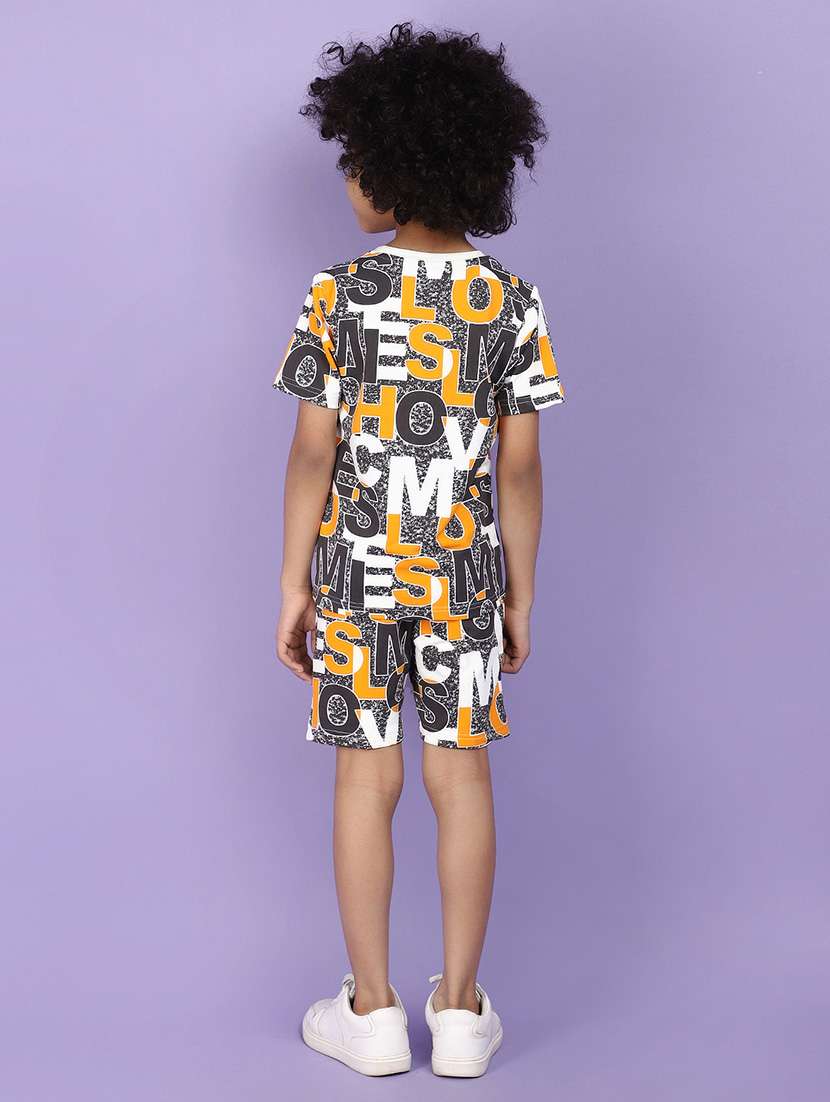 black cotton shorts set twin sets & dungree - 21177605 -  Standard Image - 2