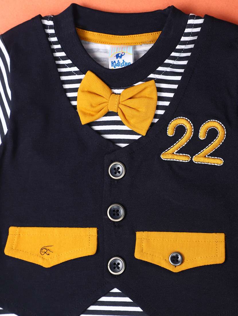 boys striped cotton shorts twin sets  - 21177650 -  Standard Image - 2