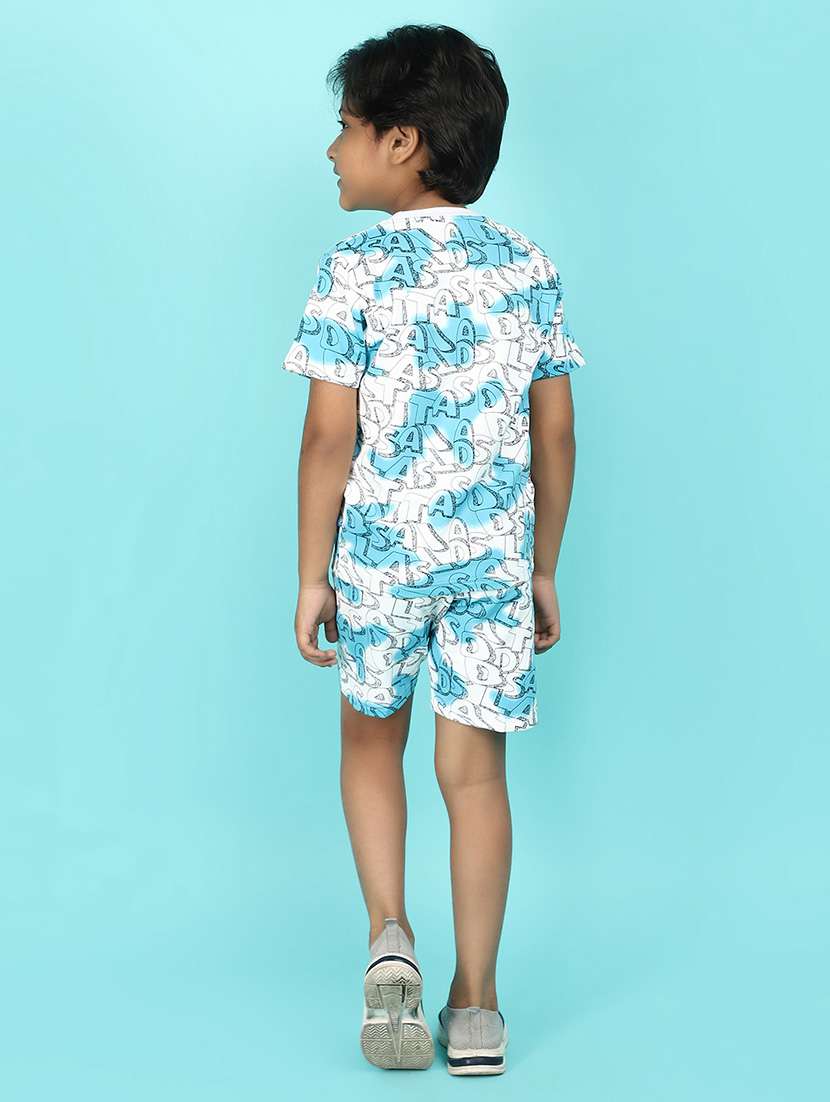 boys printed shorts twin set - 21177709 -  Standard Image - 2