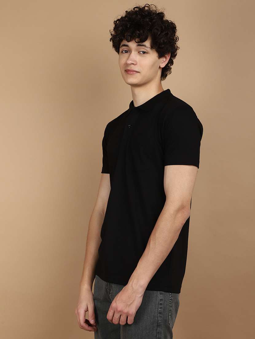men solid polo t-shirt - 21177832 -  Standard Image - 2