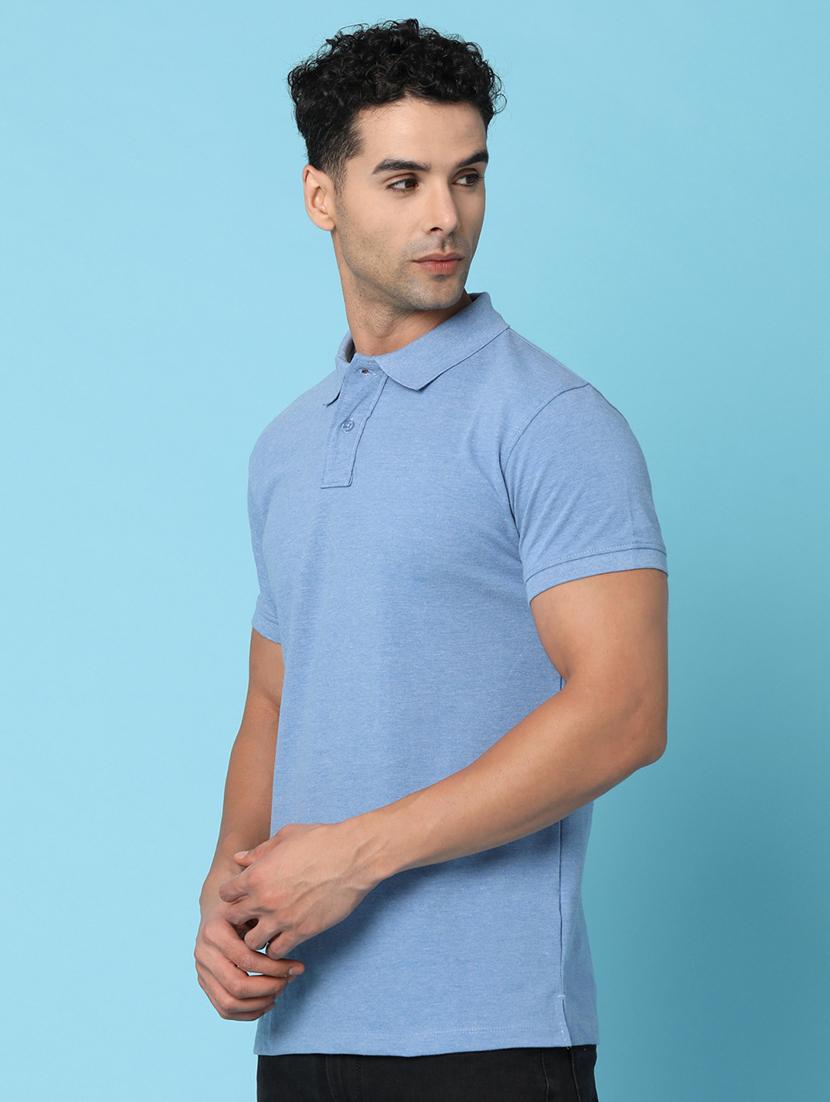 men solid polo t-shirt - 21177859 - Standard Image - 2