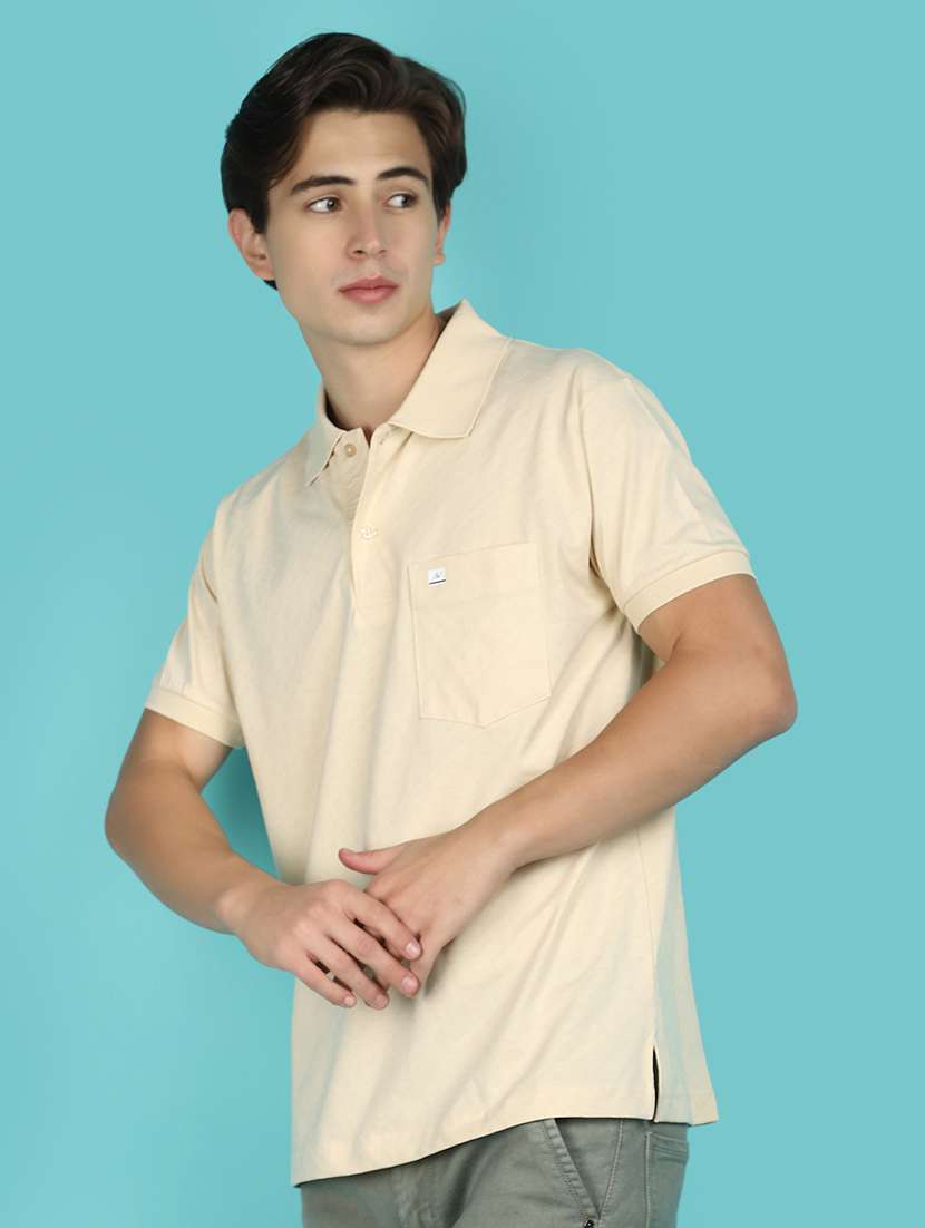 men self design short sleeve polo t-shirt - 21177868 -  Standard Image - 2