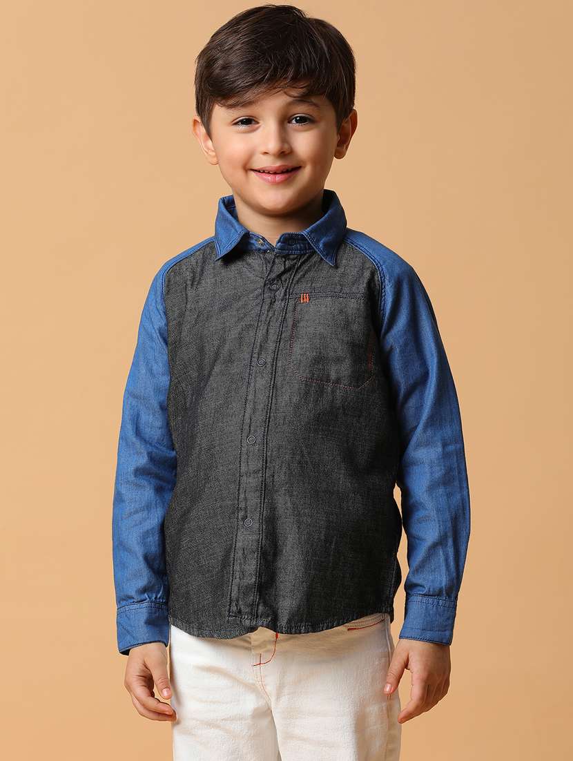 black cotton shirt