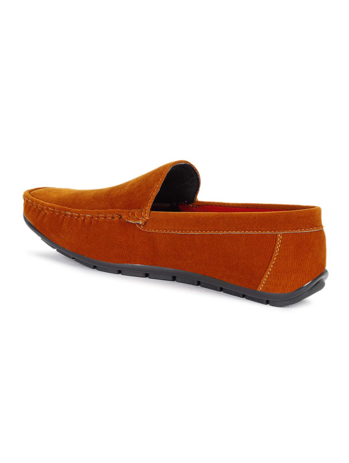 tan suede slip on loafers - 21178295 - Standard Image - 2
