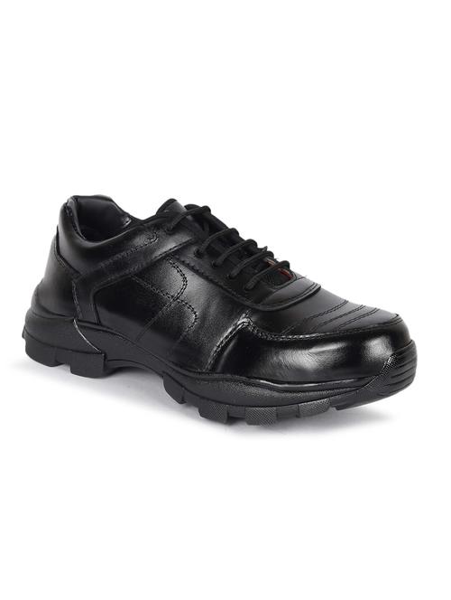 black lace up casual shoes - 21179716 -  Standard Image - 0