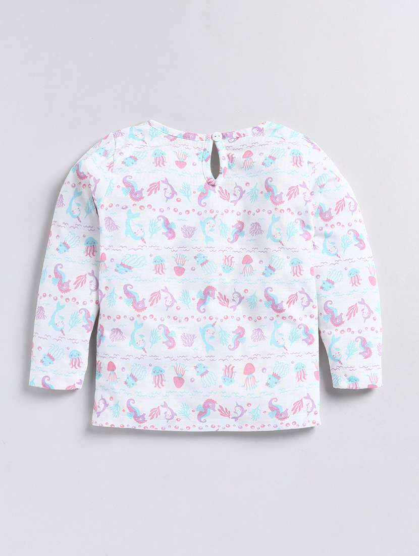 pink cotton fleece full length sets twin & jump suit - 21180580 -  Standard Image - 2