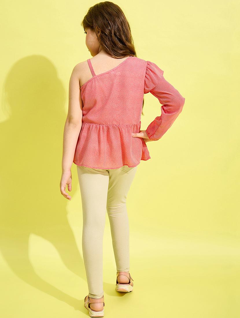 red cotton blend full length set - 21180725 - Standard Image - 2