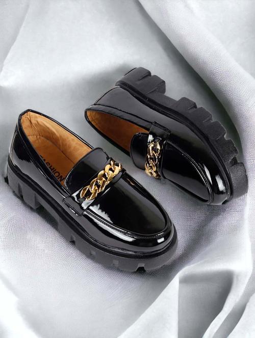 black slip on casual shoe - 21180919 -  Standard Image - 0