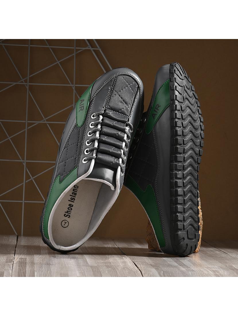 grey slip on sneakers - 21181364 - Zoom Image - 0