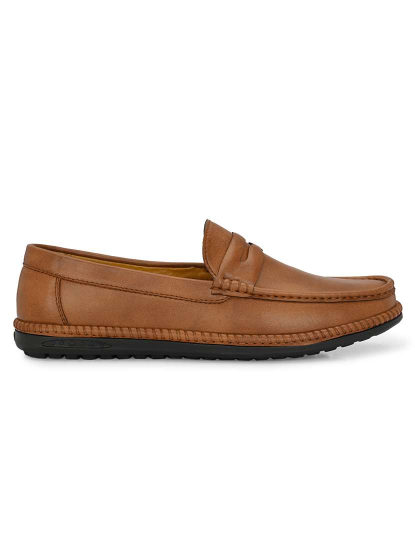 tan slip on loafers - 21181377 -  Standard Image - 2