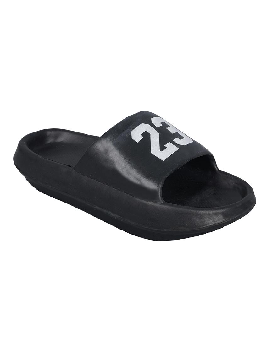 black eva slip on flip flops - 21181404 - Standard Image - 2