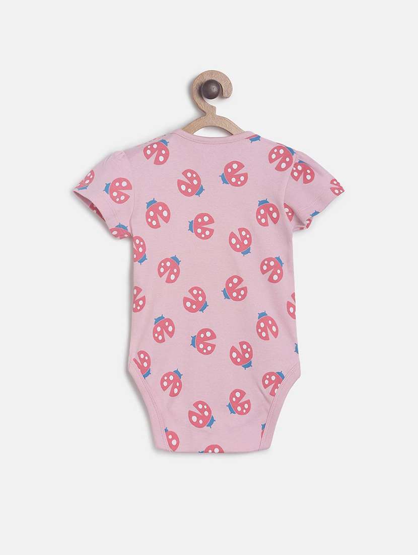 pack of 3 multi coloured printed rompers - 21182700 - Standard Image - 2