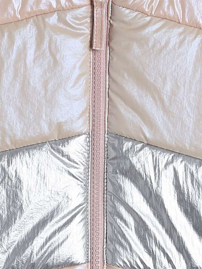 metallic cotton regular jacket - 21182715 -  Standard Image - 2