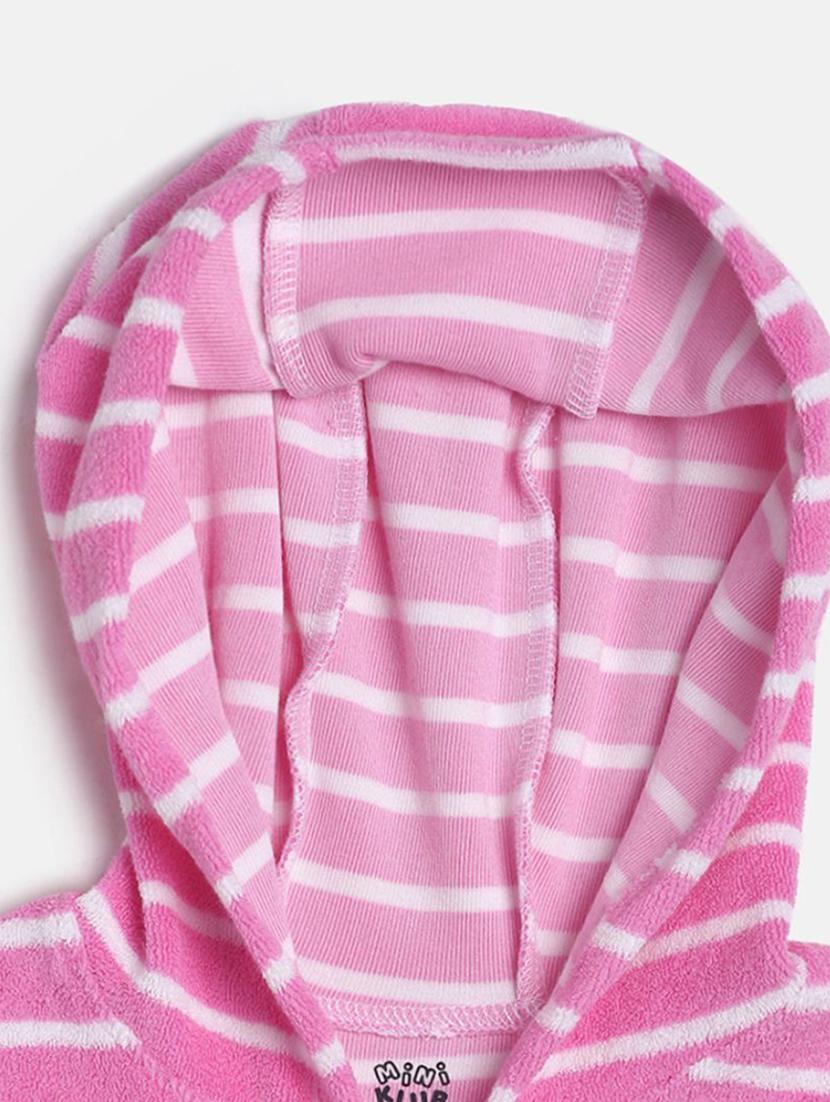 pink fleece regular jacket - 21182722 - Standard Image - 2