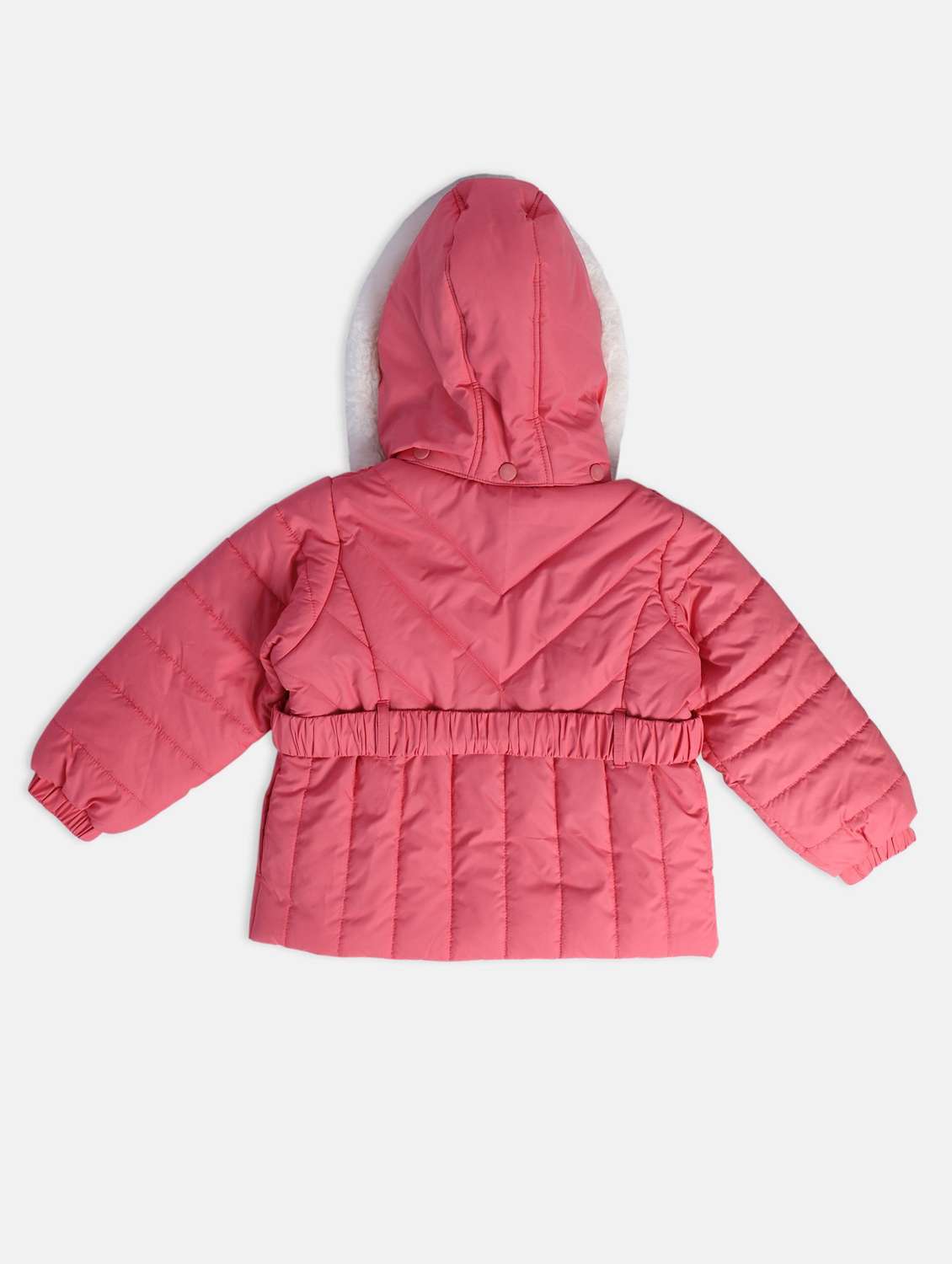 pink solids long sleeves quilted jackets - 21182953 - Standard Image - 2