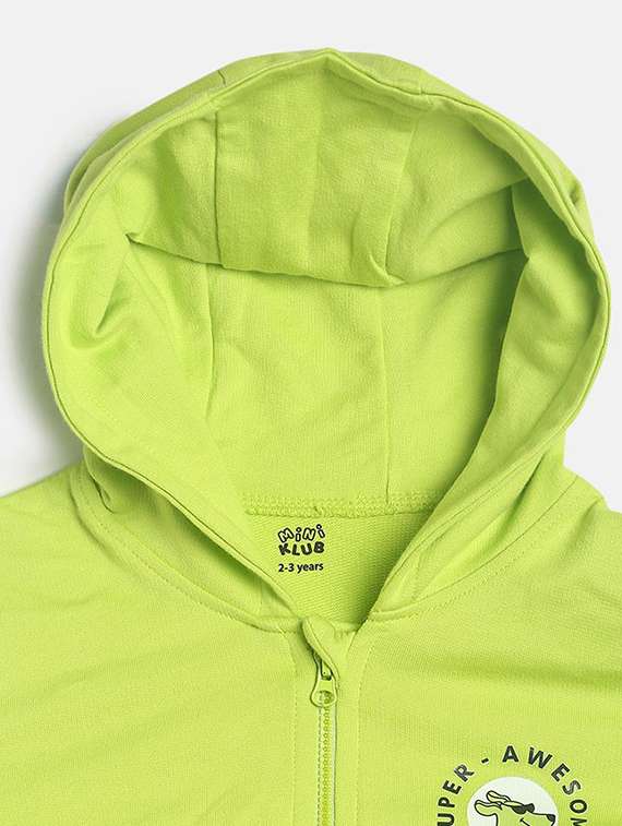 boy hooded long sleeves jacket - 21182982 -  Standard Image - 2