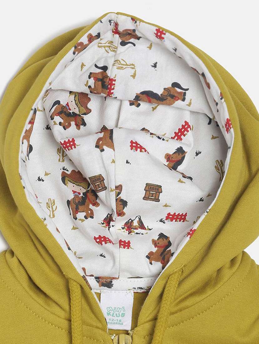 boys long sleeves hooded neck sweatshirts - 21183344 -  Standard Image - 2