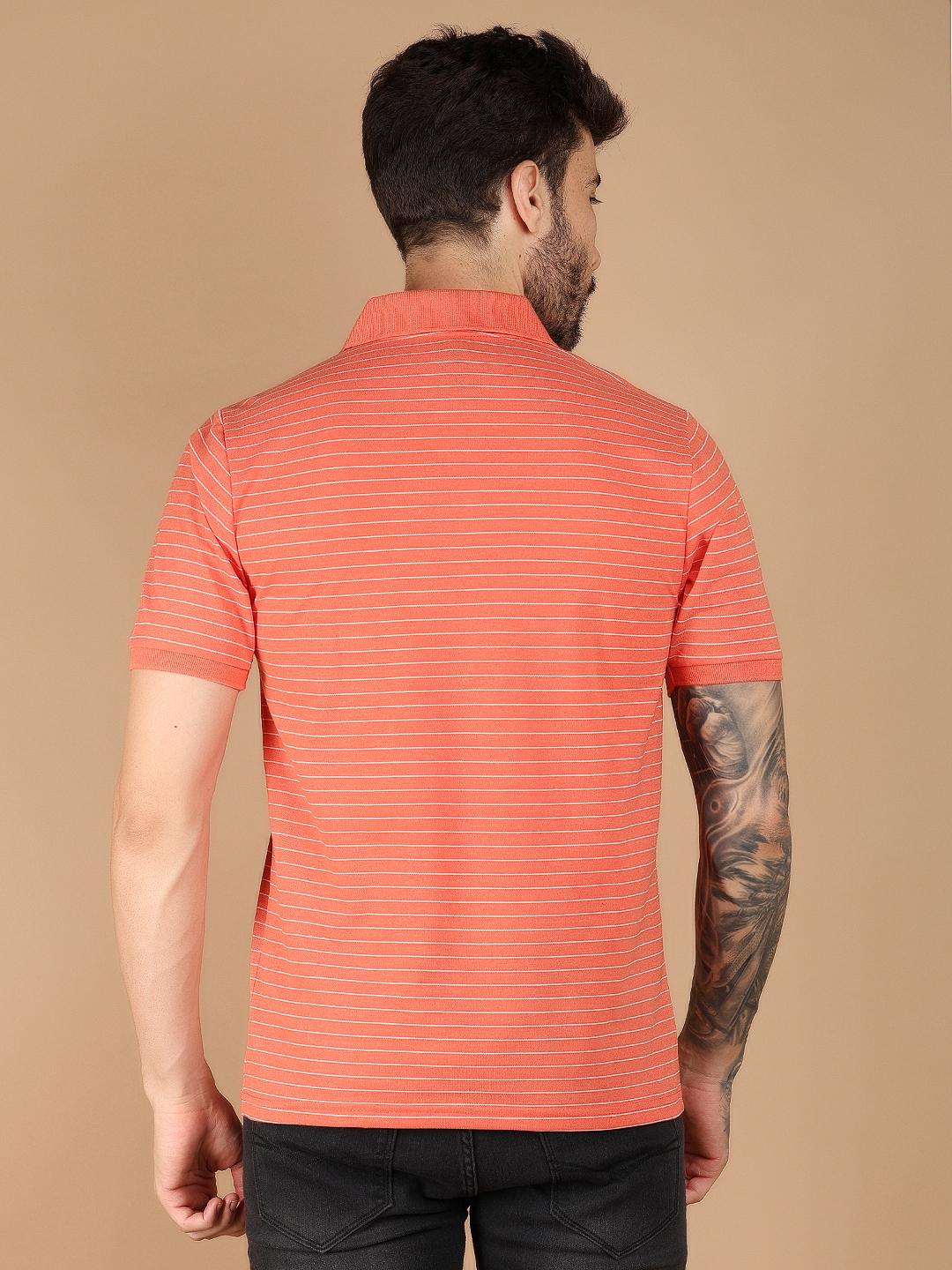 coral cotton front print tshirt - 21183672 - Standard Image - 2