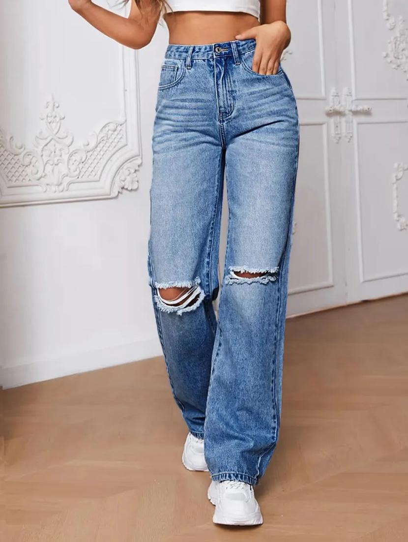 women blue denim jeans - 21185502 -  Zoom Image - 0