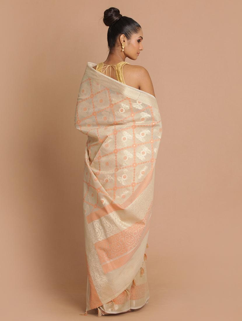 women self design bordered saree with blouse - 21185540 - Standard Image - 2