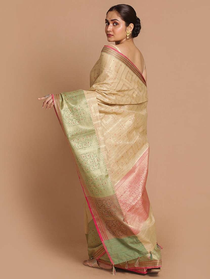 women self design bordered saree - 21185804 - Standard Image - 2
