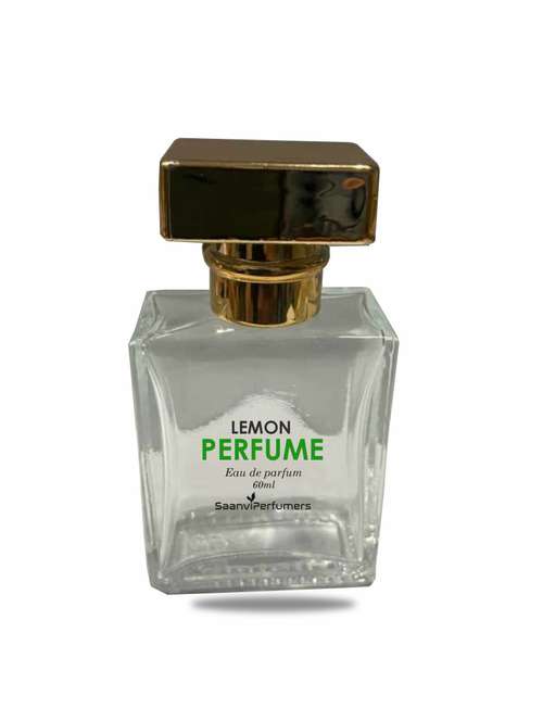saanvi perfumers lemon perfume spray | long lasting fragrance eau de parfum - 50 ml  (for men & women)