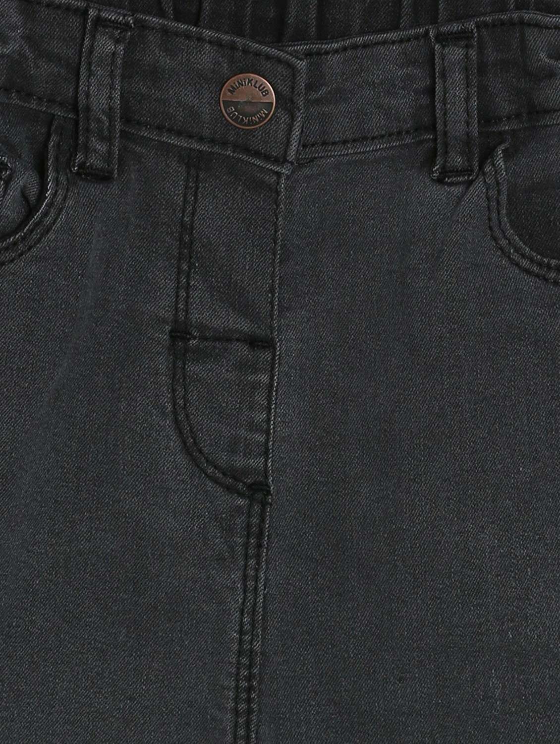 charcoal cotton blend plain jean - 21186360 - Standard Image - 2
