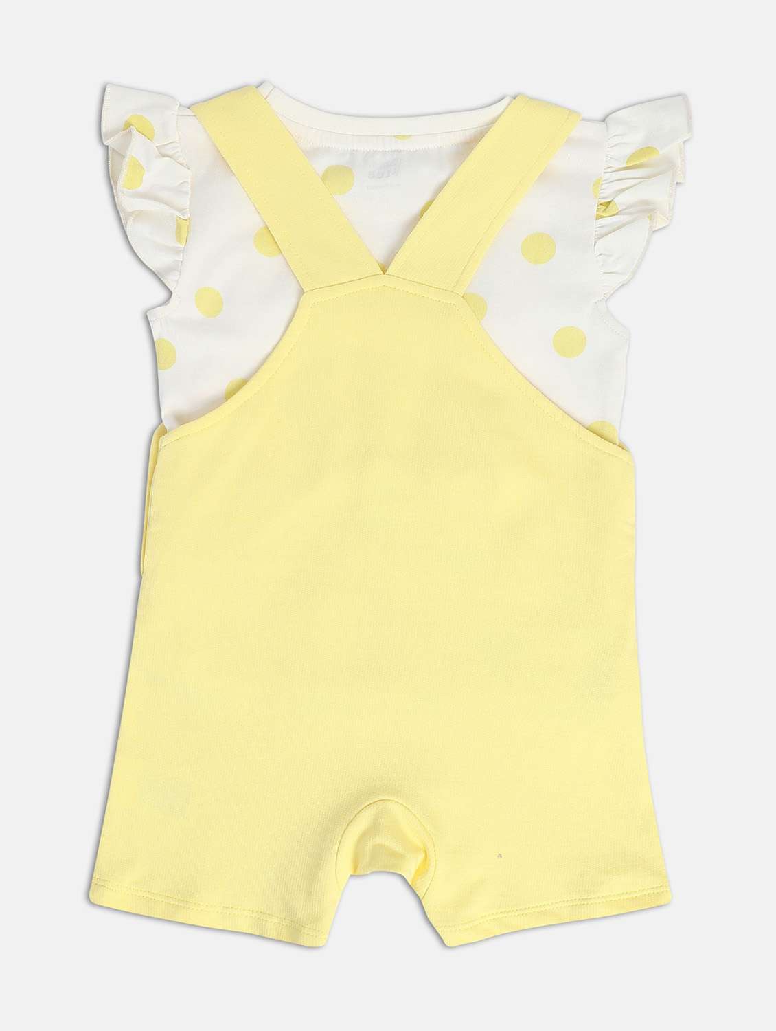 kids cotton dungaree twin set - 21187017 - Standard Image - 2