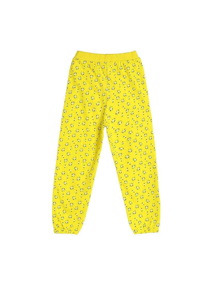 girls round neck printed full length set - 21187051 - Standard Image - 2