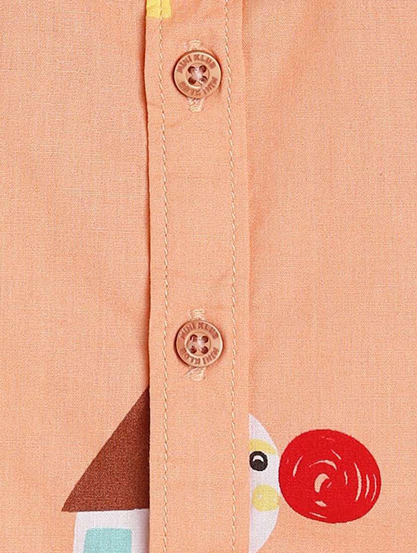 boys printed cotton blend shirt - 21188278 -  Standard Image - 2