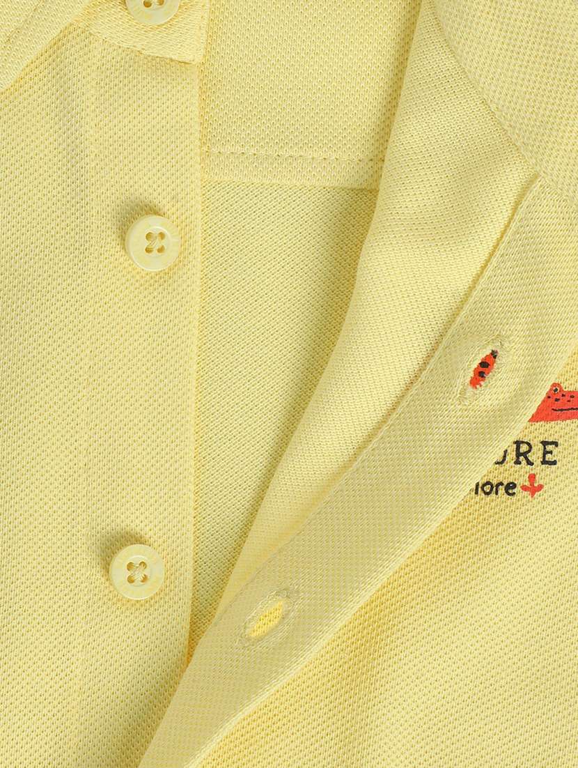 yellow cotton shirt - 21188299 - Standard Image - 2