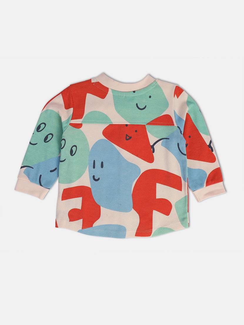 kids printed cotton blend shirt - 21188305 - Standard Image - 2