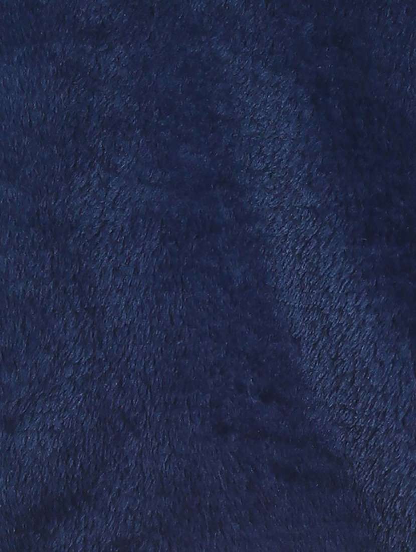 solid navy blue cotton sweatshirt - 21188388 - Standard Image - 2