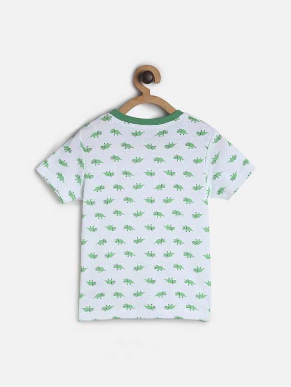 boy's round neck printed t-shirt - 21188714 - Standard Image - 2