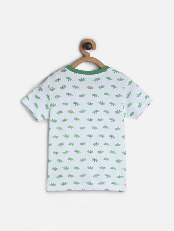 kids round neck printed t-shirt - 21188715 - Standard Image - 2