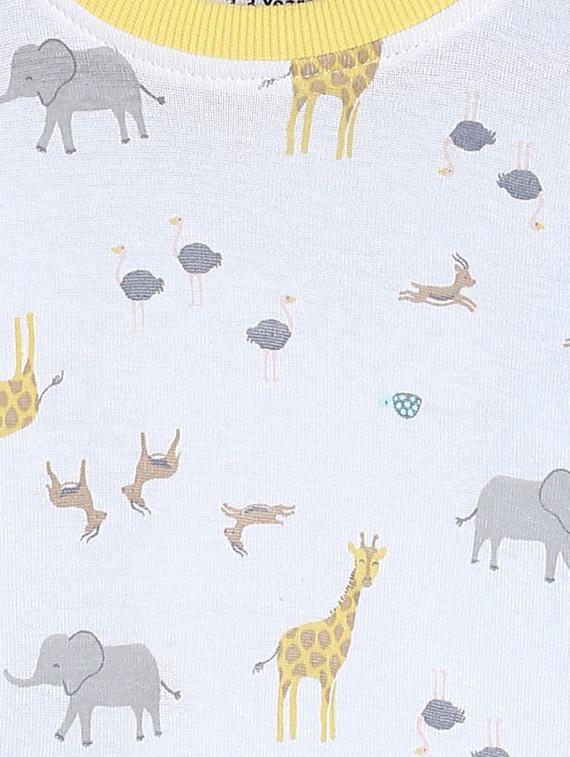 kids round neck printed t-shirt - 21188717 - Standard Image - 2