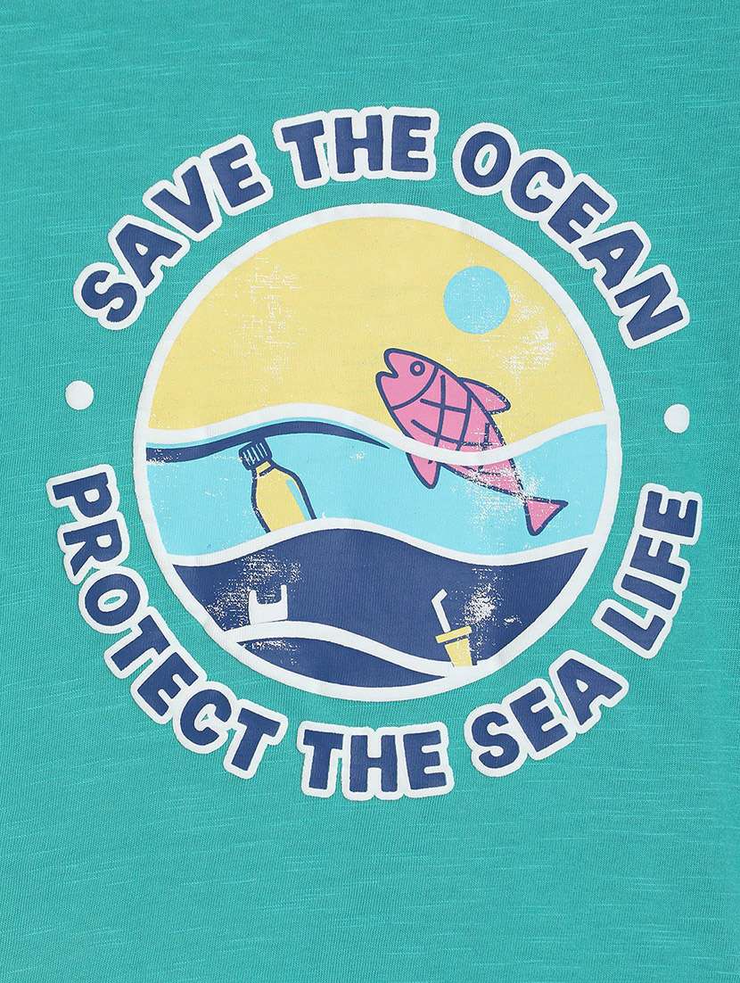 kids round neck printed t-shirt - 21188815 -  Standard Image - 2