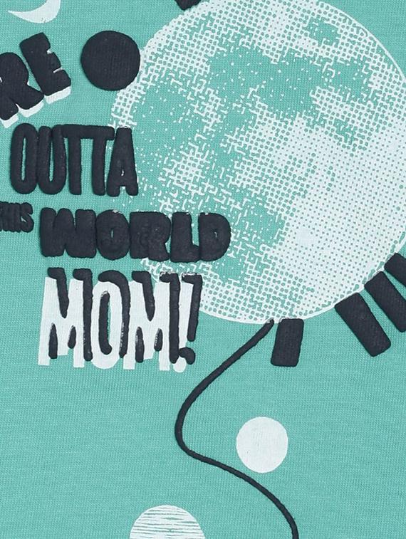 kids round neck printed t-shirt - 21189090 - Standard Image - 2