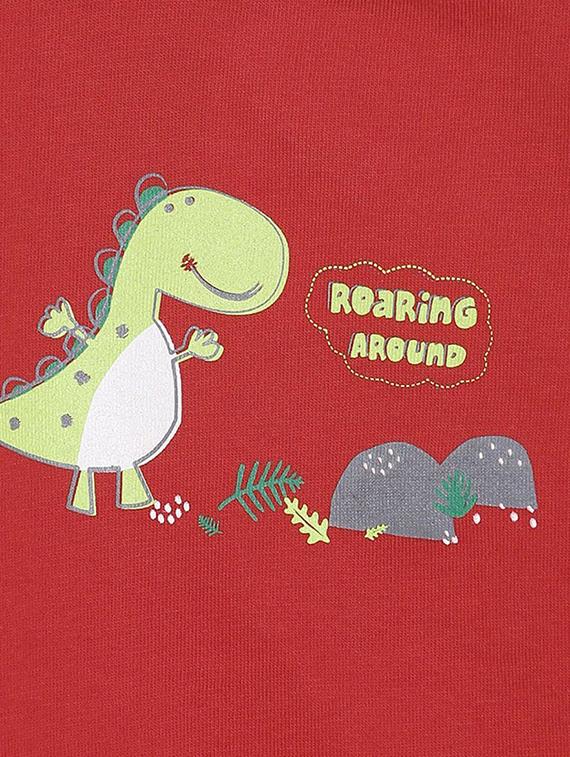 kids round neck printed t-shirt - 21189308 - Standard Image - 2