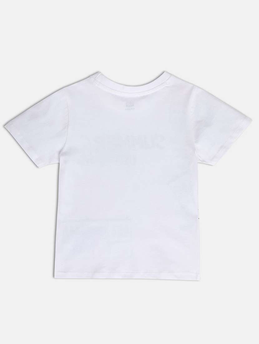 boy's round neck printed t-shirt - 21189989 - Standard Image - 2