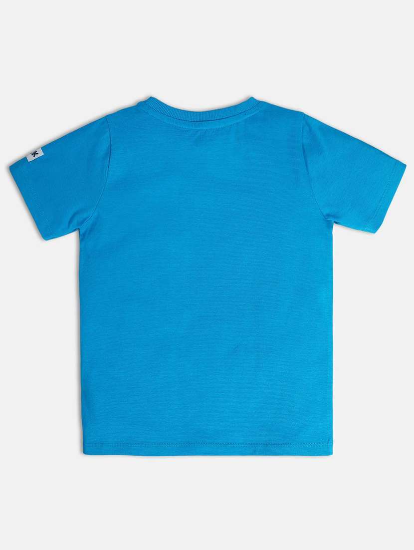 boy's round neck printed t-shirt - 21190218 - Standard Image - 2
