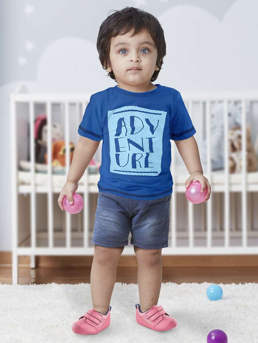 boy's round neck printed t-shirt - 21190366 - Standard Image - 2