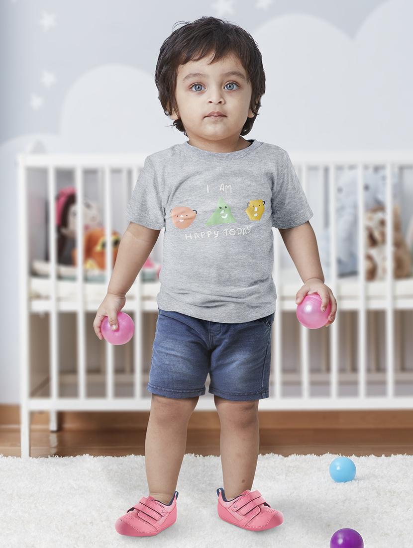kids round neck cotton t-shirt - 21190415 - Standard Image - 2