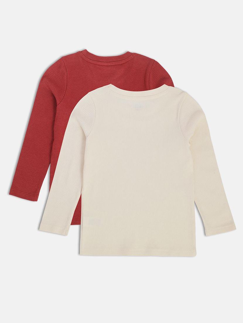 kids pack of 2 cotton t-shirt - 21190452 - Standard Image - 2