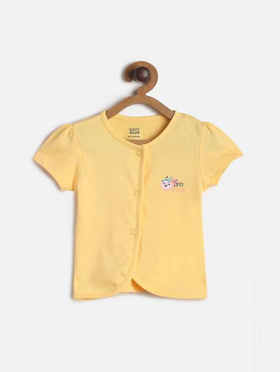 girls pack of 3 cotton tee - 21191181 - Standard Image - 2