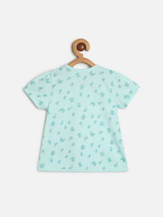 girls pack of 3 printed short sleeves tees - 21191188 - Standard Image - 2