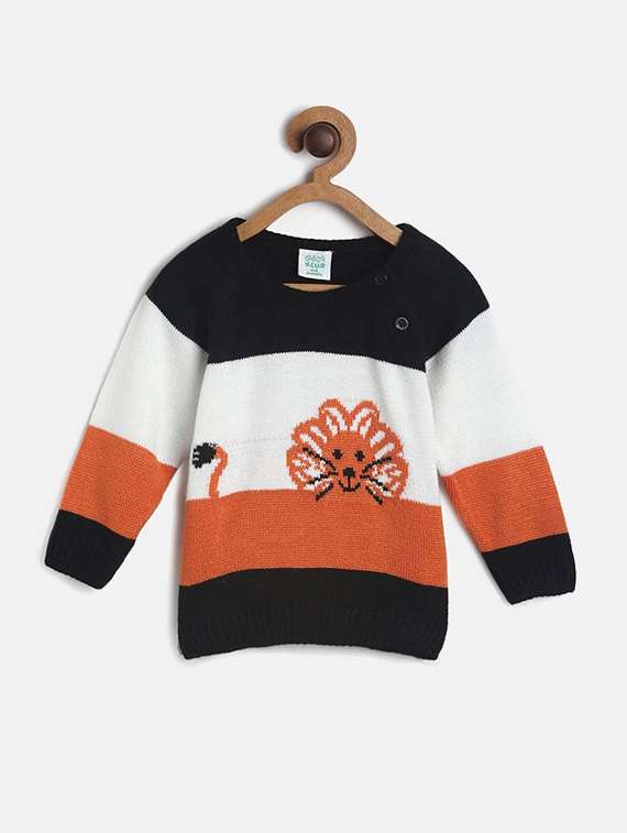 multi colored acrylic blend sweater