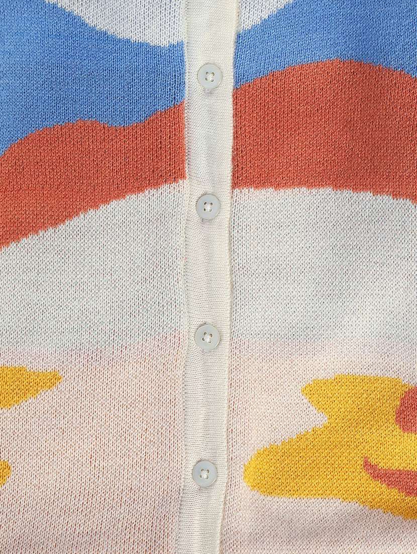 girl self designed long sleeves sweater - 21192495 -  Standard Image - 2